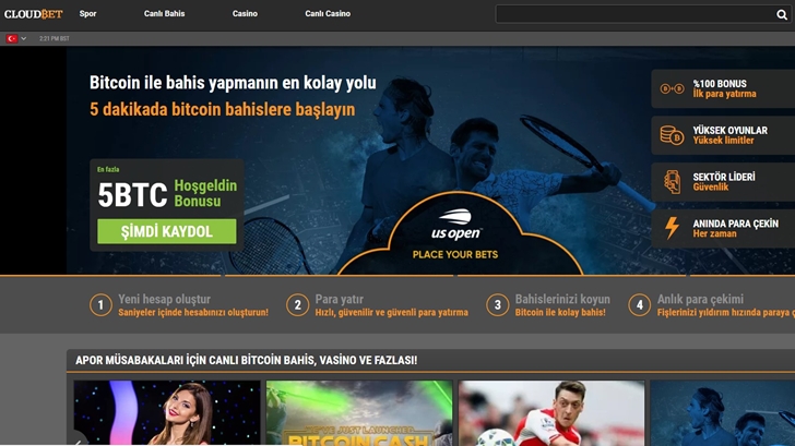 cloudbet giriş sayfası