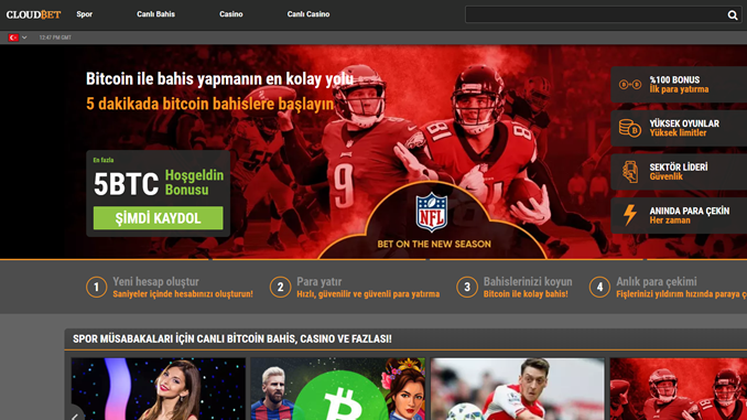 Cloudbet Giriş Adresi ve Üyelik