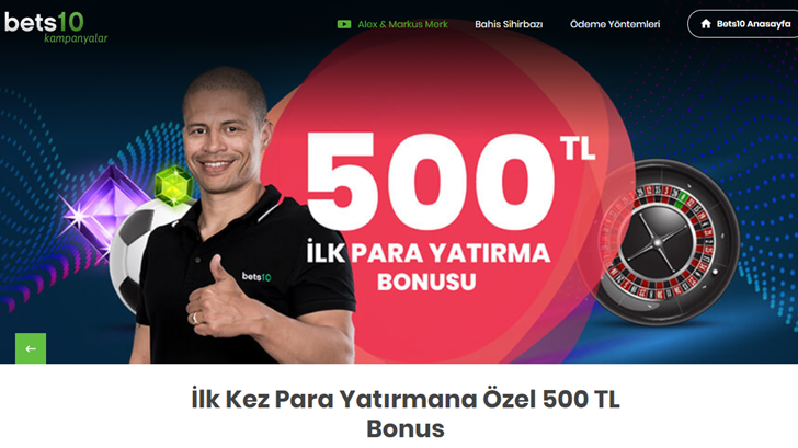 bets10 bonus teklifi