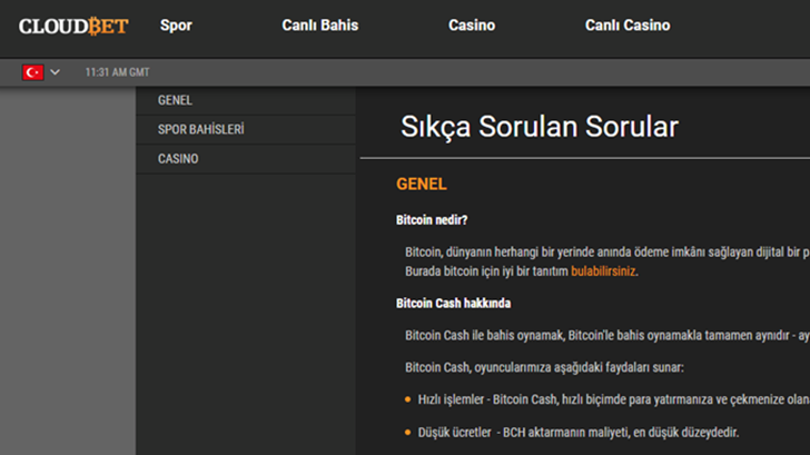 Cloudbet Şikayet ve Yorumları