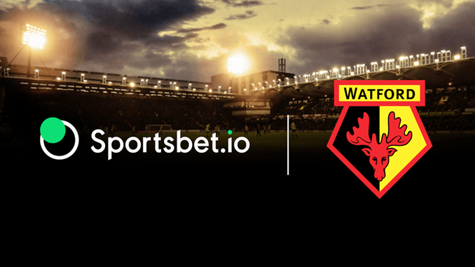 Sportsbet.io Watford’un Yeni Forma Sponsoru Oldu